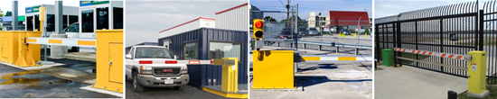 A yellow traffic light sitting next to a blue building.